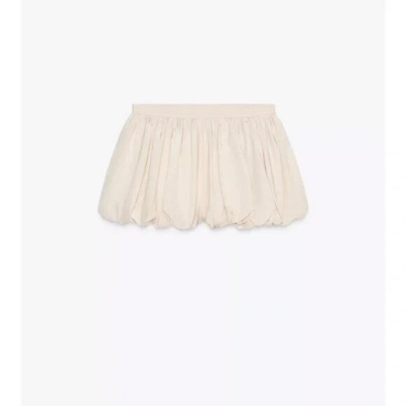 ZARA ZW COLLECTION BALLOON SKORT